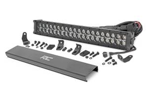 20 Inch Black Series LED Light Bar Dual Row Cool White DRL Rough Country