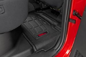 Rough Country - Sure-Fit Floor Mats Front & Rear Double Cab Toyota Tacoma (24-26) Rough Country - Image 4