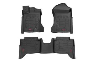 Sure-Fit Floor Mats Front & Rear Crew Ford Ranger 2WD/4WD (2024-2026) Rough Country