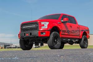 Rough Country - 30 Inch Black Series LED Light Bar Curved Dual Row Cool White DRL Rough Country - Image 6
