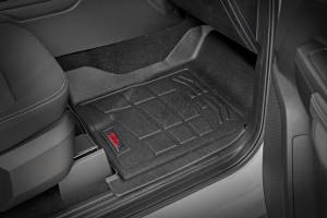 Rough Country - Sure-Fit Floor Mats Front & Rear Crew Ford Ranger 2WD/4WD (2024-2026) Rough Country - Image 3
