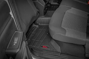 Rough Country - Sure-Fit Floor Mats Front & Rear Crew Ford Ranger 2WD/4WD (2024-2026) Rough Country - Image 4