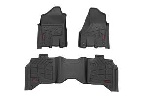 Sure-Fit Floor Mats Front & Rear Bucket Crew Ram 2500/3500 (19-26) Rough Country
