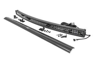 54 Inch Black Series LED Light Bar Curved Dual Row Cool White DRL Rough Country