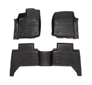 Sure-Fit Floor Mats FR & RR Toyota Tacoma 2WD/4WD (2016-2023) Rough Country
