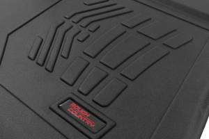Rough Country - Sure-Fit Floor Mats FR & RR FR Over Hump Crew Silverado/Sierra 1500/2500HD/3500HD (19-26) Rough Country - Image 2