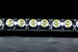 Rough Country - 8 Inch Black Series LED Light Bar Single Row Cool White DRL Pair Rough Country - Image 3