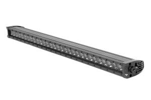 30 Inch Black Series LED Light Bar Single Row Cool White DRL Rough Country