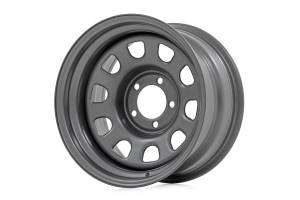 Steel Wheel Gray 17x9 5x5 3.30 Bore -12 Rough Country