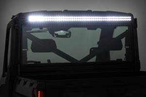 Rough Country - 50 Inch Black Series LED Light Bar Dual Row Cool White DRL Rough Country - Image 5