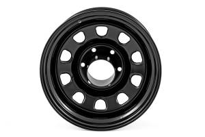 Rough Country - Steel Wheel Black 17x9 5x5.5 4.25 Bore +0mm Rough Country - Image 2