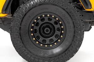 Rough Country - Steel Simulated Bead Lock Wheel Black 17x9 5x5 3.30 Bore -12 Rough Country - Image 5