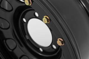 Rough Country - Steel Simulated Bead Lock Wheel Black 16x8 6x5.5 4.25 Bore -12 Rough Country - Image 3