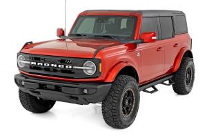 Rough Country - SRL2 Adjustable Aluminum Step 4-Door Ford Bronco 4WD (2021-2025) Rough Country - Image 3