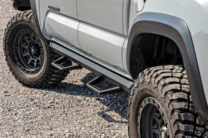 Rough Country - SRL2 Adj Aluminum Step Double Cab Toyota Tacoma 2WD/4WD (2005-2023) Rough Country - Image 6
