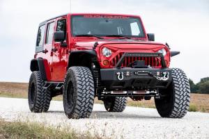 Rough Country - Replacement Grille Angry Eyes Jeep Wrangler JK/Wrangler Unlimited (07-18) Rough Country - Image 2