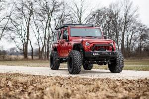 Rough Country - Replacement Grille Angry Eyes Jeep Wrangler JK/Wrangler Unlimited (07-18) Rough Country - Image 4