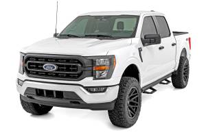 Rough Country - SRL2 Adj Aluminum Step Crew Cab Ford F-150/Lightning/F-250/F-350/Raptor (15-26) Rough Country - Image 2