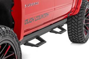 Rough Country - SRL2 Adj Aluminum Step Crew Cab Silverado/Sierra 1500/2500HD/3500HD (07-18 & Classic) Rough Country - Image 3