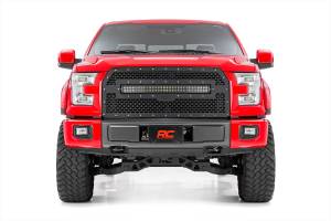 Rough Country - Mesh Grille 30 Inch Dual Row LED Black Ser Ford F-150 2WD/4WD (2015-2017) Rough Country - Image 4