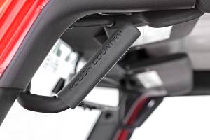 Rough Country - Grab Handles Steel FR & RR Black Jeep Wrangler JK/Wrangler Unlimited (07-18) Rough Country - Image 3