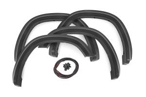 Rough Country - Sport Fender Flares PR4 Flame Red Ram 1500 2WD/4WD (2019-2024) Rough Country - Image 1