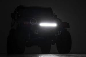Rough Country - Front Bumper Rock Crawler Jeep Wrangler TJ (97-06)/Wrangler Unlimited (04-06) Rough Country - Image 6