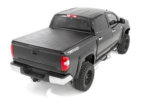 Rough Country - Soft Tri-Fold Bed Cover With & W/O OE Rails 6 Foot 7 Inch Bed Toyota Tundra (07-21) Rough Country - Image 2