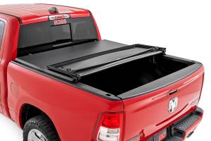 Rough Country - Soft Tri-Fold Bed Cover 6 Foot 4 Inch Bed Ram 1500 (19-26)/1500 TRX (21-24) Rough Country - Image 5