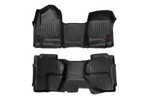 Floor Mats FR & RR OV Hump Ext Cb Silverado/Sierra 1500/2500HD/3500HD 2WD/4WD Rough Country