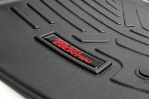 Rough Country - Floor Mats FR & RR OV Hump Ext Cb Silverado/Sierra 1500/2500HD/3500HD 2WD/4WD Rough Country - Image 2