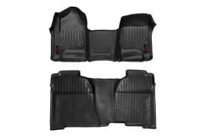 Floor Mats FR & RR OV Hump Crew Silverado/Sierra 1500/2500HD/3500HD 2WD/4WD Rough Country