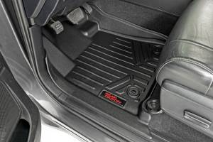 Rough Country - Floor Mats FR & RR CrewMax Toyota Tundra 2WD/4WD (2014-2021) Rough Country - Image 3