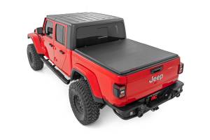 Rough Country - Soft Tri-Fold Bed Cover 5 Foot Bed Jeep Gladiator JT 4WD (2020-2025) Rough Country - Image 3