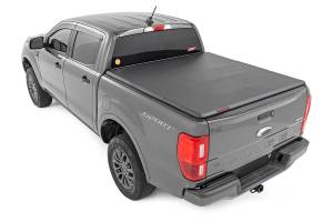 Rough Country - Soft Tri-Fold Bed Cover 5 Foot Bed Ford Ranger 2WD/4WD (2019-2023) Rough Country - Image 2
