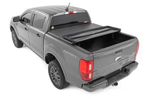 Rough Country - Soft Tri-Fold Bed Cover 5 Foot Bed Ford Ranger 2WD/4WD (2019-2023) Rough Country - Image 3