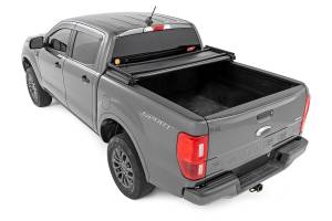Rough Country - Soft Tri-Fold Bed Cover 5 Foot Bed Ford Ranger 2WD/4WD (2019-2023) Rough Country - Image 5