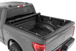 Rough Country - Soft Roll Up Bed Cover 6 Foot 7 Inch Bed Ford F-150/F-150 Lightning/Raptor (15-26) Rough Country - Image 5