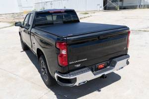 Rough Country - Soft Roll Up Bed Cover 6 Foot 7 Inch Bed Chevy/GMC Sierra 1500 (19-26)/Silverado 1500 (19-26) Rough Country - Image 6