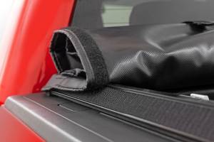 Rough Country - Soft Roll Up Bed Cover 6 Foot 7 Inch Bed Silverado/Sierra 1500/2500HD/3500HD (14-19 & Classic) Rough Country - Image 3
