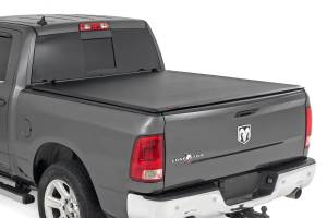 Soft Roll Up Bed Cover 5 Foot 7 Inch Bed Ram 1500 (09-18)/2500 (11-26) Rough Country