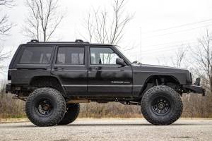 Rough Country - Lower Door Armor 4 Door Jeep Cherokee XJ 2WD/4WD (1984-2001) Rough Country - Image 3