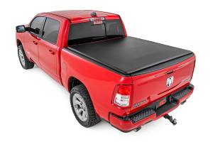 Rough Country - Soft Roll Up Bed Cover 5 Foot 7 Inch Bed No Rambox Ram 1500 (19-26)/1500 TRX (21-24) Rough Country - Image 2