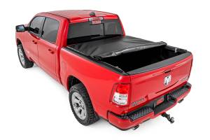 Rough Country - Soft Roll Up Bed Cover 5 Foot 7 Inch Bed No Rambox Ram 1500 (19-26)/1500 TRX (21-24) Rough Country - Image 3