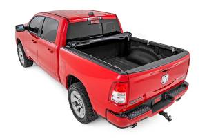 Rough Country - Soft Roll Up Bed Cover 5 Foot 7 Inch Bed No Rambox Ram 1500 (19-26)/1500 TRX (21-24) Rough Country - Image 4