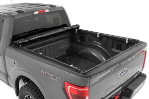 Rough Country - Soft Roll Up Bed Cover 5 Foot 7 Inch Bed Ford F-150/F-150 Lightning/Raptor (15-26) Rough Country - Image 6
