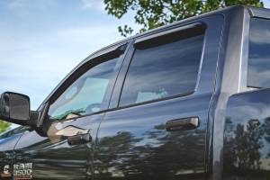 Rough Country - Side Window Deflectors Tape On Rain Guard Ram 1500 (09-18)/2500 (10-26) Rough Country - Image 4