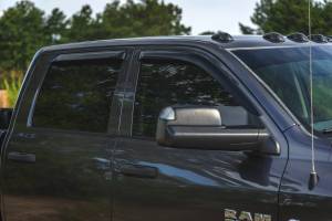 Rough Country - Side Window Deflectors Tape On Rain Guard Ram 1500 (09-18)/2500 (10-26) Rough Country - Image 5