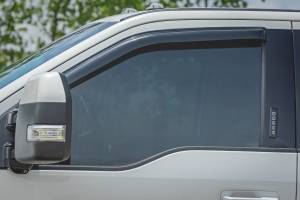 Rough Country - Side Window Deflectors Tape On Rain Guard Ford F-150/Lightning/F-250/F-350/Raptor (15-26) Rough Country - Image 4