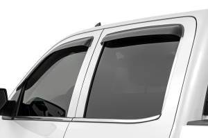 Rough Country - Side Window Deflectors Tape On Rain Guard Silverado/Sierra 1500/2500HD/3500HD 2WD/4WD Rough Country - Image 3